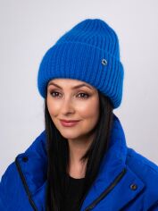 Акція на Шапка жіноча Malisa Маямі ML12442 56-58 Синя від Rozetka