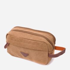 Акція на Несесер чоловічий Vintage leather-22235 Коричневий від Rozetka