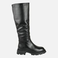 Акция на Жіночі зимові чоботи Blizzarini 18J1679-1601M-6365 35 22.5 см Чорні от Rozetka
