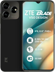 Акция на Zte Blade V50 Design 8/256GB Black (UA UCRF) от Stylus