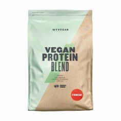 Акція на Дієтична добавка протеїн в порошку Myprotein Vegan Protein Blend Полуниця, 2.5 кг від Eva