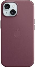 Акция на Панель Apple MagSafe FineWoven Case для Apple iPhone 15 Mulberry (MT3E3ZM/A) от Rozetka