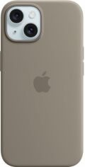 Акция на Панель Apple MagSafe Silicone Case для Apple iPhone 15 Clay (MT0Q3ZM/A) от Rozetka