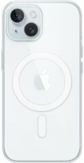 Акция на Панель Apple MagSafe Clear Case для Apple iPhone 15 Clear (MT203ZM/A) от Rozetka