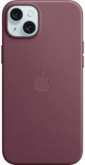 Акция на Панель Apple MagSafe FineWoven Case для Apple iPhone 15 Plus Mulberry (MT4A3ZM/A) от Rozetka