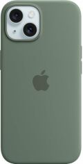 Акция на Панель Apple MagSafe Silicone Case для Apple iPhone 15 Cypress (MT0X3ZM/A) от Rozetka