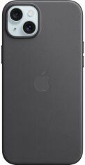 Акция на Панель Apple MagSafe FineWoven Case для Apple iPhone 15 Plus Black (MT423ZM/A) от Rozetka