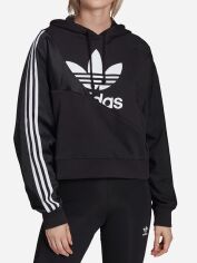 Акція на Худі жіноче Adidas Originals Adicolor HC7050 38 Чорне від Rozetka