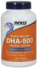Акция на Now Foods DHA-500/EPA-250 двойная сила 180 softgels от Stylus