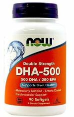 Акция на Now Foods DHA-500/EPA-250 двойная сила 90 softgels от Stylus