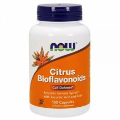 Акція на Now Foods Citrus Bioflavonoids 700 mg Цитрусовые биофлавоноиды 100 капсул від Stylus
