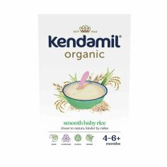 Акція на Дитяча органічна безмолочна рисова каша Kendamil Organic, від 4-6 місяців, 120 г від Eva