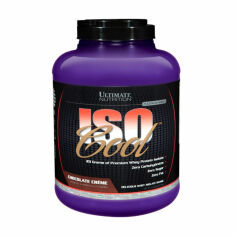 Акція на Дієтична добавка ізолят сироваткового протеїн в порошку Ultimate Nutrition IsoCool Шоколадний крем, 2.27 кг від Eva