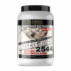 Акция на Дієтична добавка гейнер в порошку Ultimate Nutrition Muscle Juice 2544 Печиво з кремом, 2.25 кг от Eva