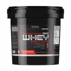 Акція на Дієтична добавка протеїн в порошку Ultimate Nutrition Prostar 100% Whey Protein Полуниця, 4.54 кг від Eva