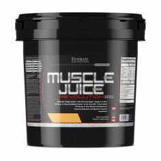Акція на Дієтична добавка гейнер в порошку Ultimate Nutrition Muscle Juice Revolution 2600 Печиво з кремом, 5.04 кг від Eva