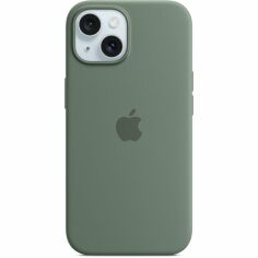 Акція на Чехол Apple для iPhone 15 Silicone Case with MagSafe Cypress (MT0X3ZM/A) від MOYO