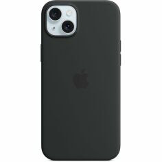 Акция на Чехол Apple для iPhone 15 Plus Silicone Case with MagSafe Black (MT103ZM/A) от MOYO