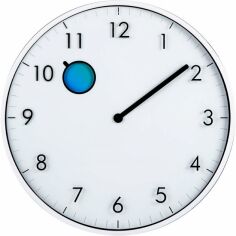 Акція на Настінний годинник Technoline WT7630 White від Rozetka