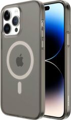 Акція на Панель Vokamo Glacier MagSafe для Apple iPhone 15 Pro Black/Matte від Rozetka