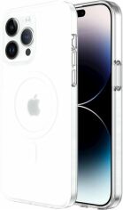 Акция на Панель Vokamo Glacier MagSafe для Apple iPhone 15 Pro White/Matt от Rozetka