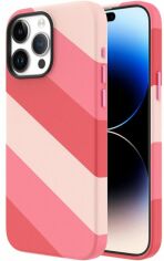 Акция на Панель Vokamo Colour MagSafe для Apple iPhone 15 Pro Pink от Rozetka