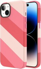 Акция на Панель Vokamo Colour MagSafe для Apple iPhone 15 Pink от Rozetka