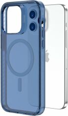 Акция на Панель Vokamo Smult MagSafe для Apple iPhone 15 Pro Blue от Rozetka
