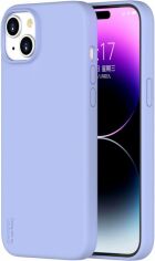 Акция на Панель Vokamo Liquid MagSafe для Apple iPhone 15 Purple от Rozetka