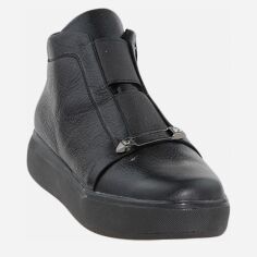 Акція на Жіночі черевики низькі ROSS Rr2082 37 23.5 см Чорні від Rozetka