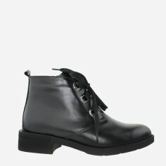 Акция на Жіночі зимові черевики низькі Azatti RA2028 37 23.5 см Чорні от Rozetka