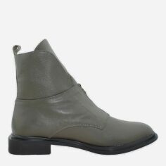 Акція на Жіночі зимові черевики високі Daragani RDM226-56 38 24 см Оливкові від Rozetka