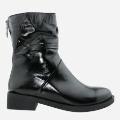 Акція на Жіночі зимові черевики високі Vira RV0505 37 23 см Чорні від Rozetka