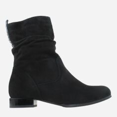 Акція на Жіночі зимові черевики високі Vira RV9730-11 36 22.5 см Чорні від Rozetka