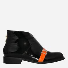 Акция на Жіночі зимові черевики низькі Saurini R56568 37 23.5 см Чорні от Rozetka