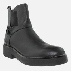 Акція на Жіночі зимові черевики високі Favi RF2713 37 23.5 см Чорні від Rozetka