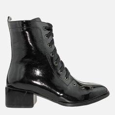 Акція на Жіночі зимові черевики високі Emilio RE0960 37 23.5 см Чорні від Rozetka