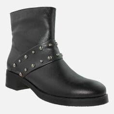Акція на Жіночі зимові черевики високі Dalis RD579 37 23.5 см Чорні від Rozetka
