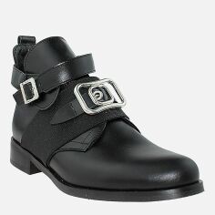 Акция на Жіночі зимові черевики низькі Dalis RD595 36 23 см Чорні от Rozetka