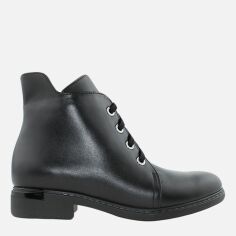 Акція на Жіночі черевики низькі Darini RD2025 37 23.5 см Чорні від Rozetka