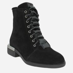 Акция на Жіночі черевики високі Emilio RE2528-11 38 24.5 см Чорні от Rozetka