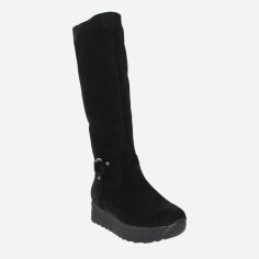 Акція на Жіночі зимові чоботи Emilio RE0140-11 37 24 см Чорні від Rozetka