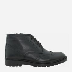Акція на Чоловічі черевики низькі Goover G1979.01 40 27.5 см Чорні від Rozetka