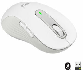 Акція на Logitech Signature M650 L Wireless Mouse Left Off-White (910-006240) від Stylus