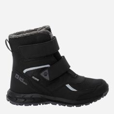 Акція на Підліткові зимові черевики для хлопчика Jack Wolfskin Woodland WT TEXAPORE HIGH VC K 4054001_6000 36 (4.5) 22.5 см Чорні від Rozetka