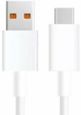 Акція на Xiaomi Usb Cable to USB-C 6A 1m White (BHR6032GL) від Stylus