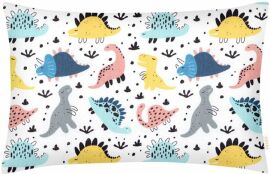 Акція на Дитяча наволочка Cosas Funny Dino 40x60 см від Rozetka