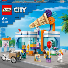 Акция на Конструктор LEGO City Крамниця морозива (60363) от Будинок іграшок