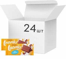 Акція на Упаковка шоколаду Roshen Молочний 90 г х 22 шт від Rozetka