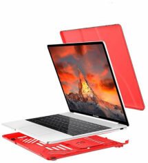 Акція на BeCover Premium Plastic with Stand Red (708883) for MacBook Pro 13" 2020 / Pro 13" 2020 M1 від Stylus